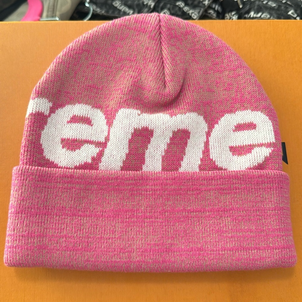Pink Supreme Beanie